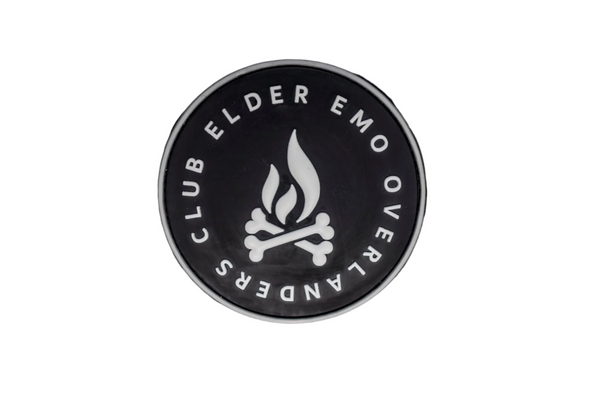 Elder Emo Overlanders Club Smoke & Bones Velcro Patch