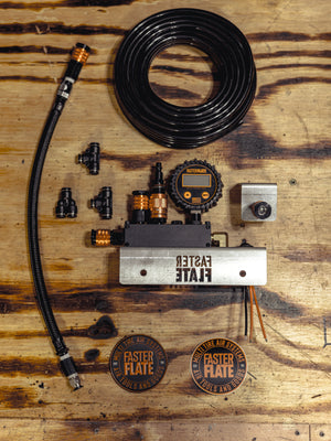 TacoRail/Truck Bed Rail On-Board Manifold Kit-FasterFlate