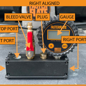 Custom On - Board Manifold Air System - FasterFlate