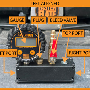 Custom On - Board Manifold Air System - FasterFlate