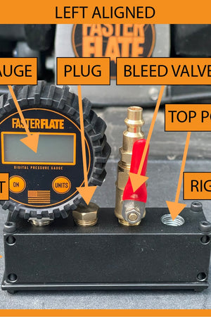 Custom On - Board Manifold Air System - FasterFlate