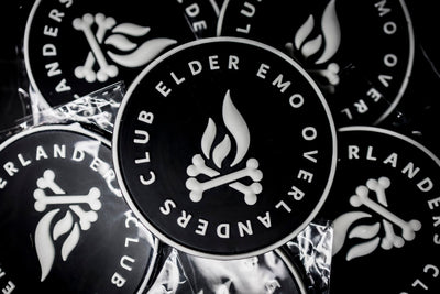 Elder Emo Overlanders Club Smoke & Bones Velcro Patch-FasterFlate