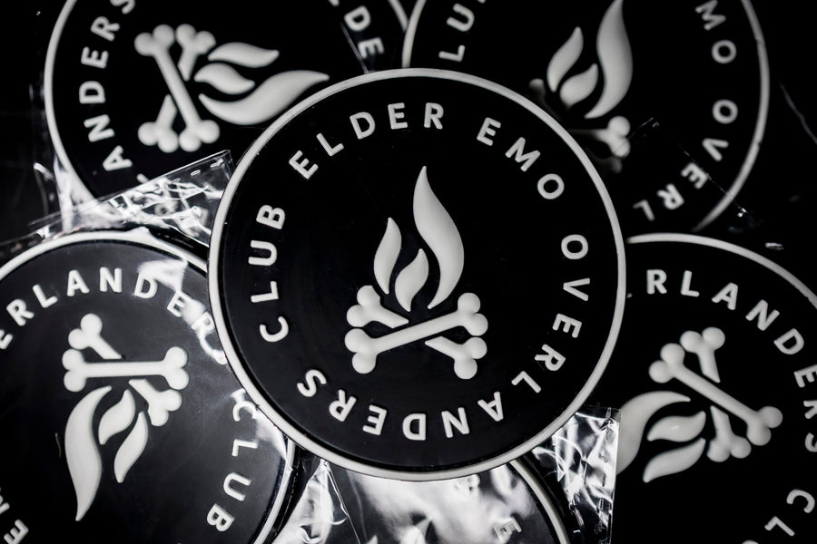 Elder Emo Overlanders Club Smoke & Bones Velcro Patch-FasterFlate