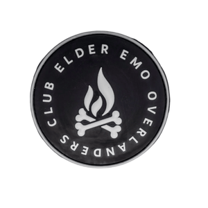 Elder Emo Overlanders Club Smoke & Bones Velcro Patch - FasterFlate