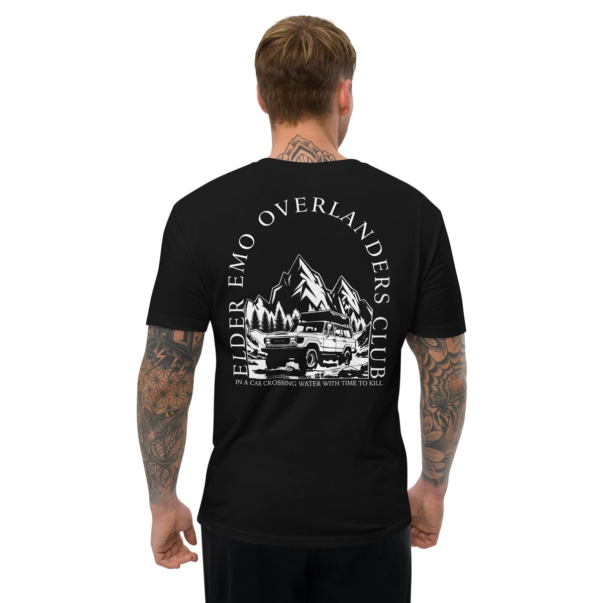 Elder Emo Overlanders Club T-Shirt-FasterFlate