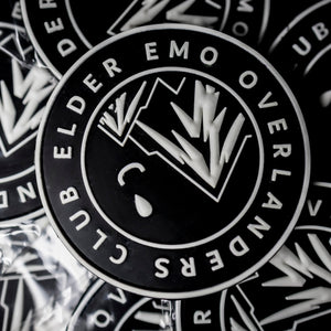 Elder Emo Overlanders Club Velcro Patch - FasterFlate