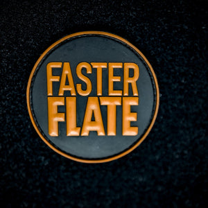 FasterFlate Logo Velcro Patch - FasterFlate