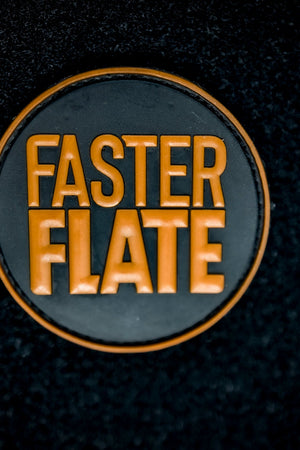 FasterFlate Logo Velcro Patch - FasterFlate