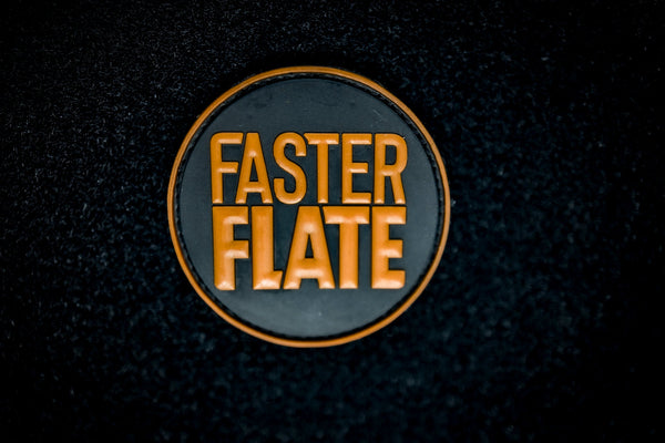 FasterFlate Logo Velcro Patch - FasterFlate