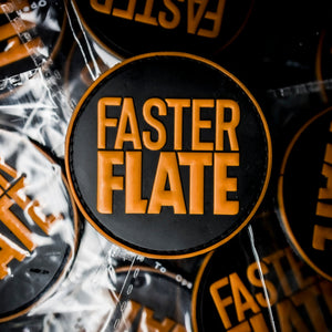 FasterFlate Logo Velcro Patch - FasterFlate