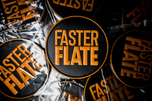 FasterFlate Logo Velcro Patch-FasterFlate