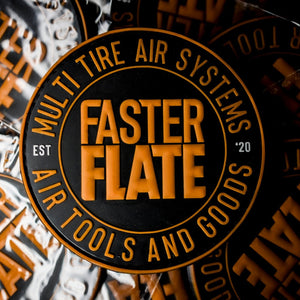 FasterFlate Multi - Tire Air Systems and Goods Velcro Patch - FasterFlate