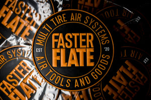 FasterFlate Multi-Tire Air Systems and Goods Velcro Patch-FasterFlate