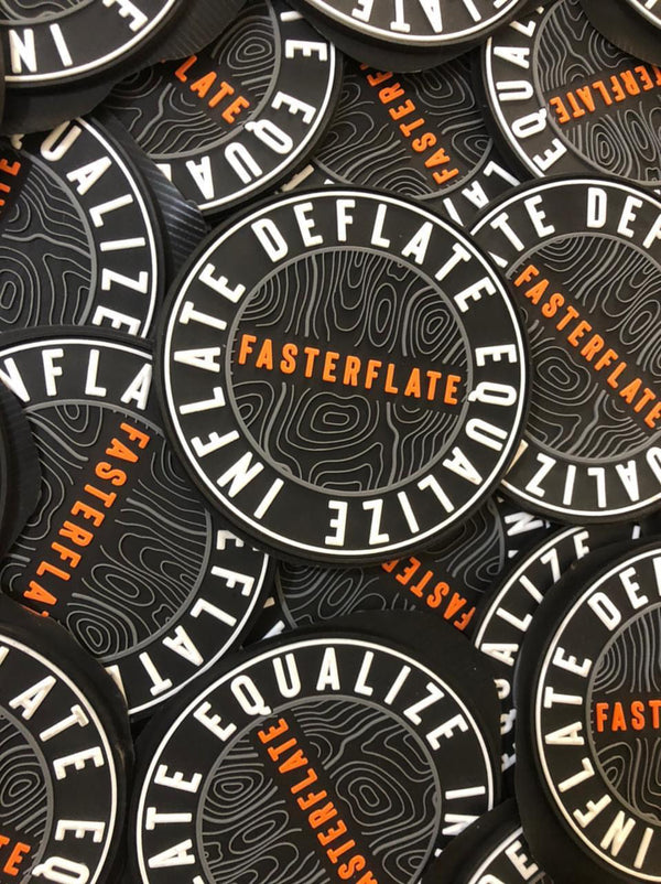 FasterFlate Velcro Patch
